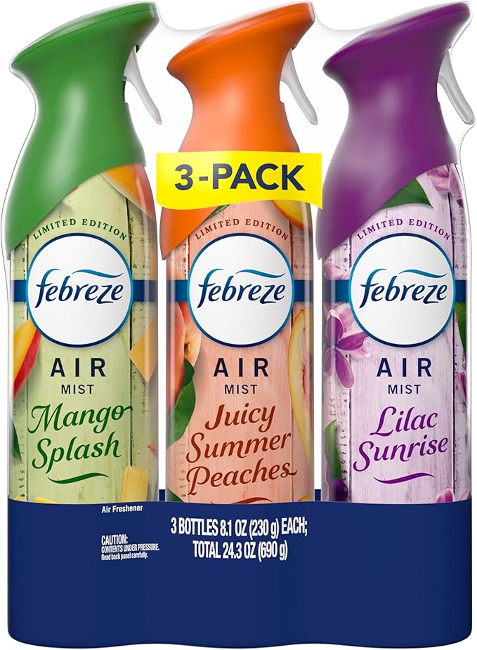 Febreze Air Mist, Air Freshener, Odor Fighting Room Spray, Deodorizer - Image 10