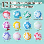 Bath Bombs for Women Gift Set, 12 Pack Organic & Natural Bath Bombs Gift Set - Image 2