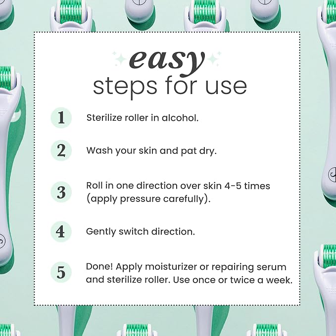 Sdara Skincare Derma Roller Microneedling Roller - Image 3