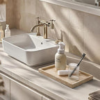 WORHE Vanity Tray Italy Travertine Stone - Image 5