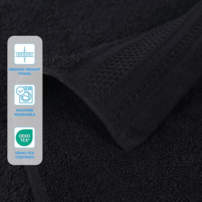 Superior Honeycomb Cotton Medium Weight Towels, - Image 6