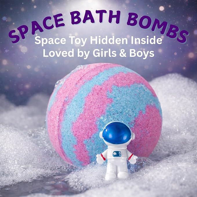 EvolutionUSA 1 Space Bath Bomb for Boys & Girls - Image 2