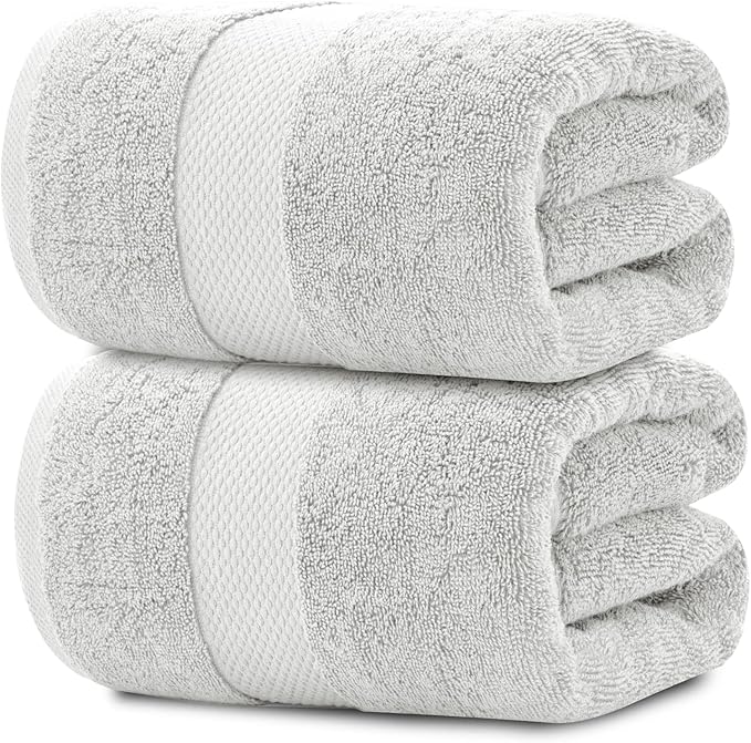 White Classic Luxury Soft Bath Sheet Towels by WhiteClassic