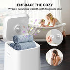 Large Towel Warmer for Bathroom, Unlimited Heating Heated Towel Warmers Bucket - Image 4