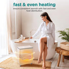 SereneLife Luxury Rectangle Towel Warmer - Image 5