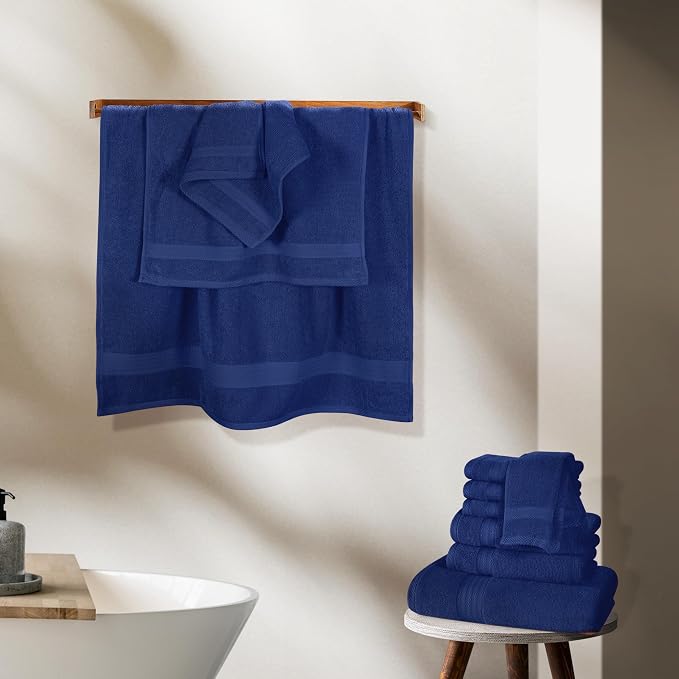 GLAMBURG Ultra Soft 24-Piece Towel Set - Image 4