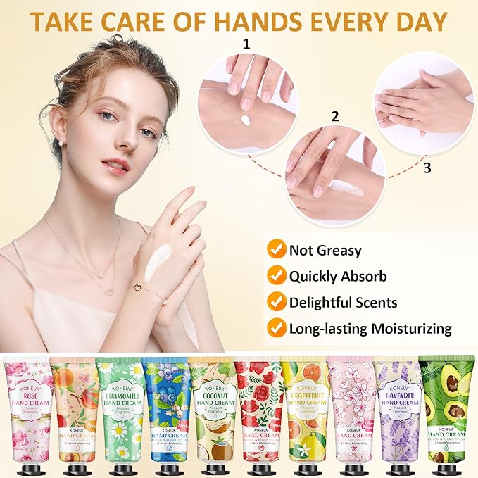 240 Pack Hand Cream Set for Women, Mothers Day Gifts, Bridesmaid Gifts - Image 4