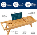 SereneLife 2 in 1 Bed and Bath Tray - Image 5