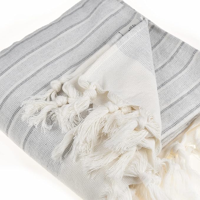Beach Towel | Cotton Beach Towels, Sand Free, Highly Absorbent, Quick Dry - Image 4