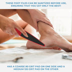 ForPro Professional Collection Pedicure Paddle Foot File, Double-Sided Foot File - Image 8