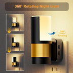 JandCase Plug in Night Light, Rotating Night Light - Image 3