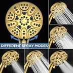 6-Mode High Pressure Handheld Shower Head Set, Consumer Reports Recommended - Image 3