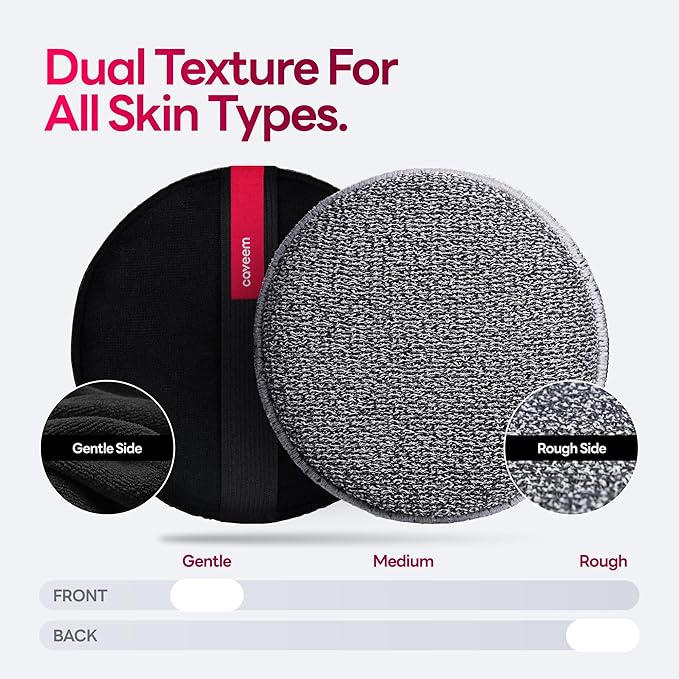 Caveem Exfoliating Body Scrubber, Bath and Body Scrub Buffer, Body Exfoliator - Image 3
