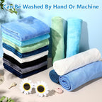 SmoothNovelty 16 Pack Microfiber Bath Towels Bulk 27'' x 60'' Oversized Beach - Image 4