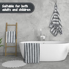 SmoothNovelty 16 Pack Microfiber Bath Towels Bulk 27'' x 60'' Oversized Size - Image 5