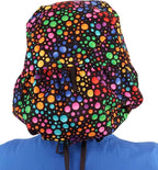 Sparkling EARTH Big Hair Ponytail Classic Surgical Style Scrub Working Cap - Image 5