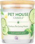 Pet House Cucumber Candles, Long Lasting Scented Candles by OneFurAll