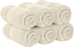 White Classic Luxury Ivory Hand Towels - Image 3