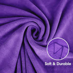 JML Bath Towel, Microfiber Bath Towels Set 6 Pack 30" x 60" - Image 3