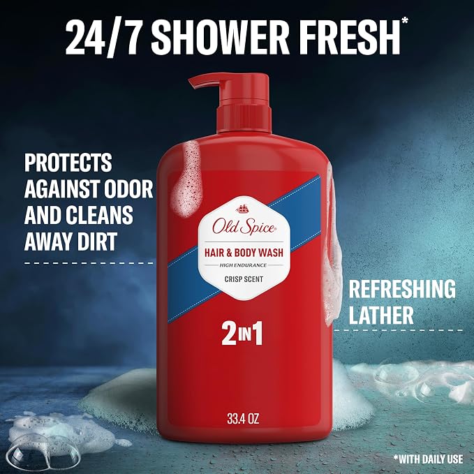 Old Spice Refreshing 2-in-1 Body & Face Wash - Image 2