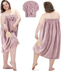 Xtinmee 2 Sets Plus Size Womens Wrap Towel by Xtinmee