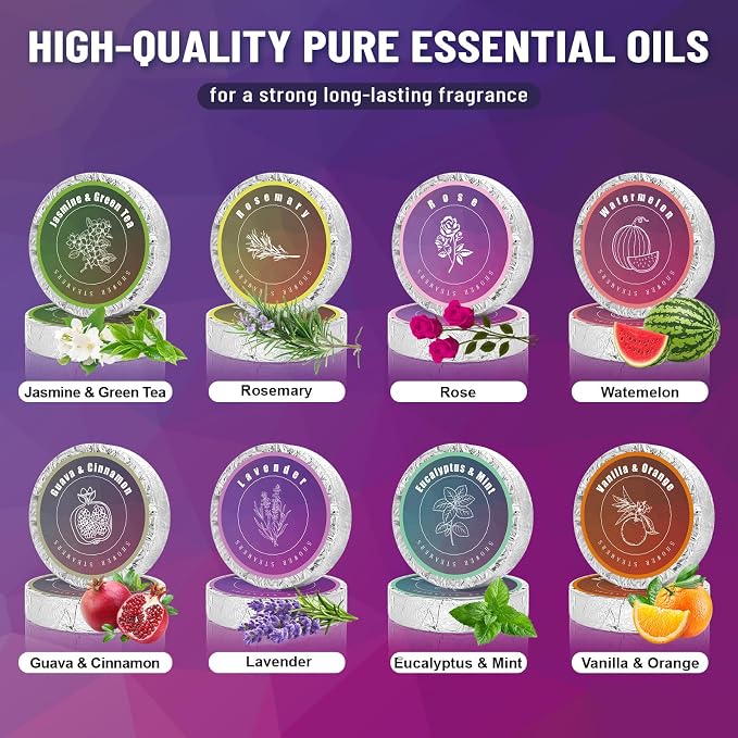 Shower Steamers Aromatherapy, Basket Set - Image 2