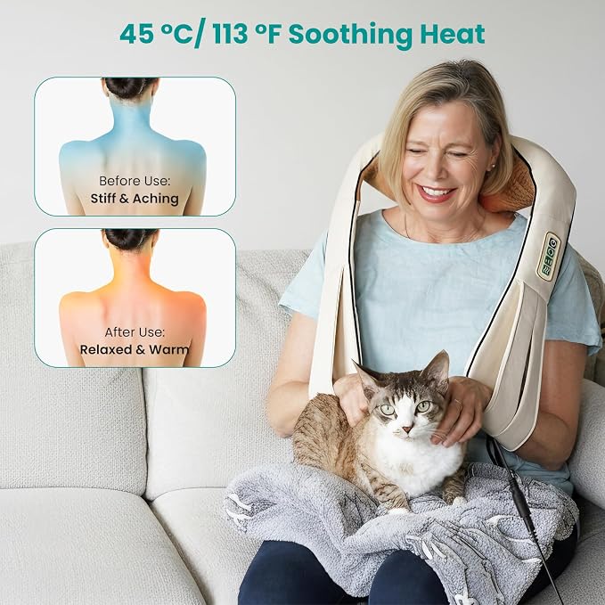 Nekteck Shiatsu Neck Massager - Image 4