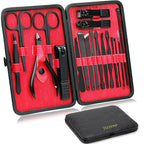 ZIZZON Manicure Set 18 in 1 Professional Pedicure Set Nail scissors Grooming Kit by ZIZZON