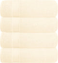 BELZZI Home Ultra Soft 4 Pack Oversized Bath Towel Set 27x54, Cotton Compact by Unknown