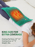 Vofuoti Portable Heating Pad, Cordless Weighted Heating Pads - Image 4