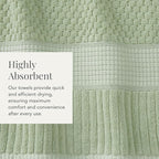 NY Loft 100% Cotton 4 Pack Bath Towel Set| Super Soft & Absorbent Quick-Dry - Image 7