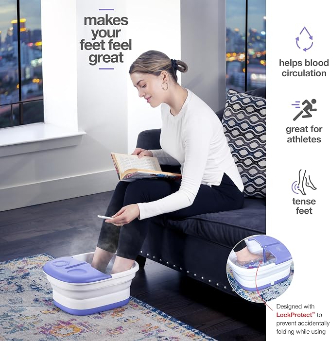 Medical king Foot Spa with Heat and Massage and Jets Includes A Remote Control - Image 3