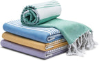 Cotton Turkish Beach Towel by 9Threads
