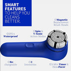 Premium Face Scrubber, Deep Pore Cleansing Brush, Waterproof & Rechargeable - Image 4