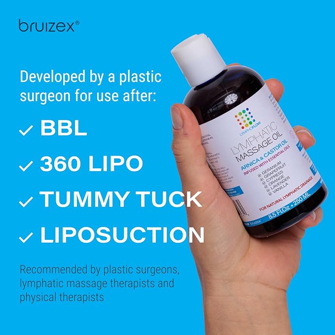 Bruizex Lymphatic Drainage Massage Oil - Image 4