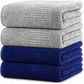 SEISSO 4 Pack Extra Large Bath Towels 63"x35", Bath Sheets by SEISSO