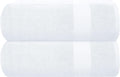 GLAMBURG Premium Cotton Oversized 2 Pack Bath Sheet 35x70-100% Pure Cotton by GLAMBURG
