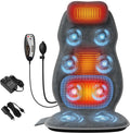 Back Massager with Heat, Full Body Massage Pad with Pillow Neck Support by COMRELAX