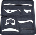 7 in 1 Stainless Steel Muscle Scraper Tool Set IASTM Tool by GYXCOELEIASTMTOOL