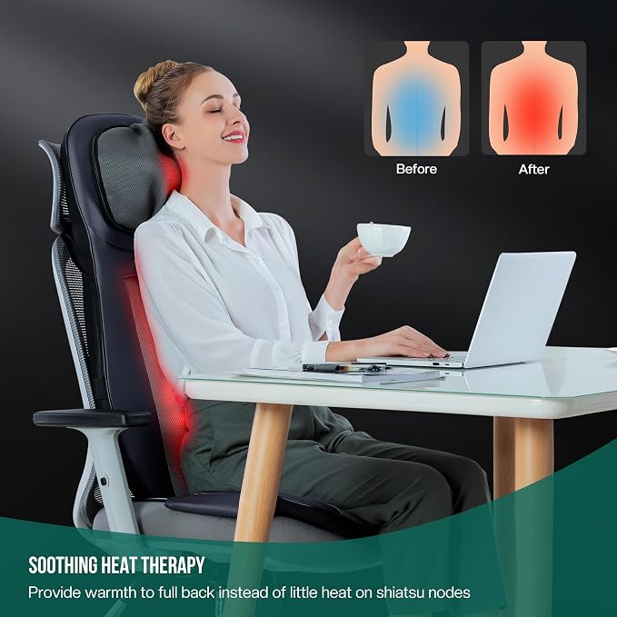 Snailax Shiatsu Neck Back Massager - Image 4