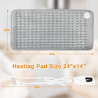 Deepsoon Heating Pad, Electric Heating Pads - Image 8