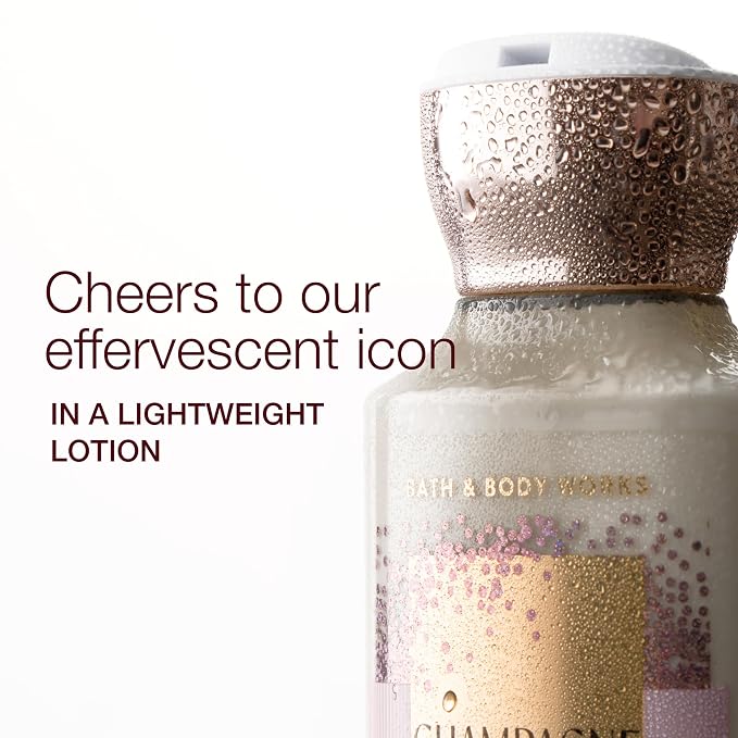 Bath & Body Works Champagne Toast Body Lotion, Lightweight Daily Moisturizer - Image 2