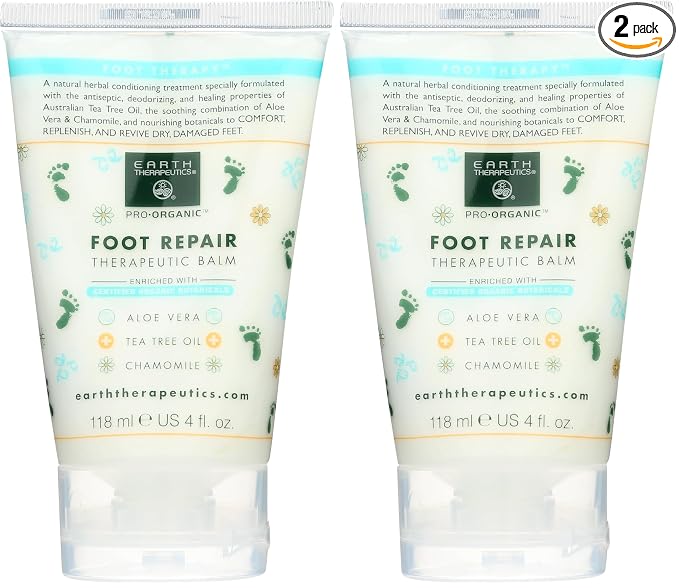Foot Repair Balm Earth Therapeutics 4 oz Balm by EarthTherapeutics