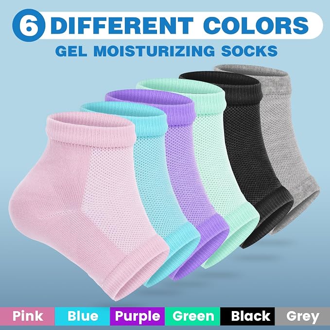 TEAWOO Moisturizing Heel Socks - Image 3