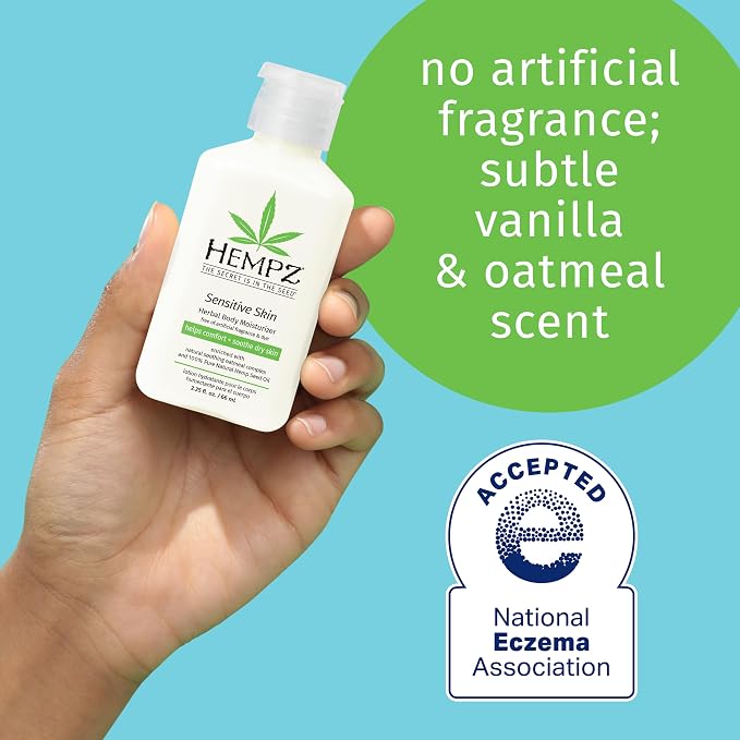 Hempz Sensitive Skin Herbal Body Moisturizer - Image 4
