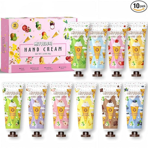 10 Pack Hand Cream Gift Set, Moisturizing Hand Lotion Travel Size, Gifts by Unknown