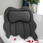 Bath Pillow for Tub, 4D Air Mesh Breathable Fabric, Soft Supportive Bathtub by Joeyset