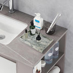 Real Natural Marble Tray for Bathroom, Kitchen and Desktop, Rectangle Genuine - Image 5