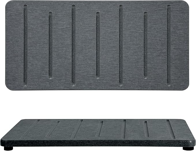 2PCS Water Absorbing Stone Tray by YEECOPON