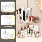 Asayuee 2-Tier Corner Bathroom Counter Organizer - Image 6